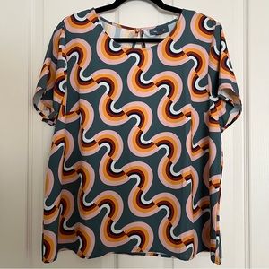 ModCloth Short Sleeved Blouse